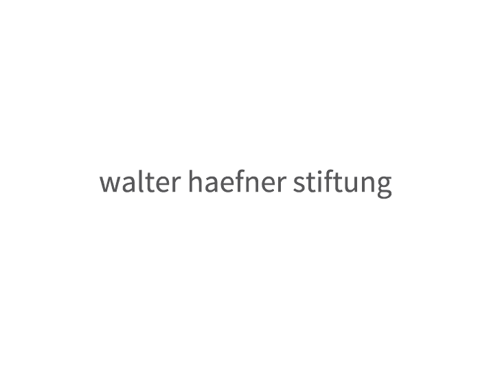 Walter Haefner Stiftung